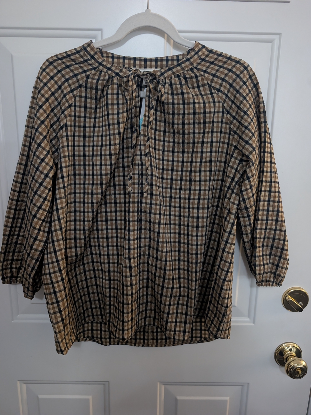 Market & Spruce Willow 3/4 Sleeve Lightweight Blouse M